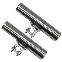Load image into Gallery viewer, Shaddock Fishing Power Lock Rod Holder with 2 Side Mounts Adjustable Boat Fishing Rod Racks (2PCS 06# Multi-Positional Mounting)