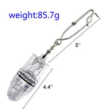 Load image into Gallery viewer, Deep Drop LED Fishing Light with Clip Underwater Fish Attracting Lamp Fishing Lure LED 2,100 ft