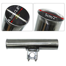 Load image into Gallery viewer, Shaddock Fishing Power Lock Rod Holder with 2 Side Mounts Adjustable Boat Fishing Rod Racks (1PC 06# Multi-Positional Mounting)