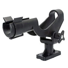 Load image into Gallery viewer, Shaddock Fishing Power Lock Rod Holder with 2 Side Mounts Adjustable Boat Fishing Rod Racks (1PC 05# Multi-Positional Mounting)