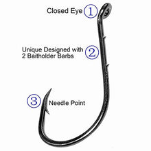 Load image into Gallery viewer, Fishing Tackle Kit 160 Pieces Octopus Hooks Baitholder Hooks Sinkers Bobbers Swivels Beads in a Plastic Case