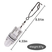 Load image into Gallery viewer, Deep Drop LED Fishing Light with Clip Underwater Fish Attracting Lamp Fishing Lure LED Steady Light 2,100 ft (White)