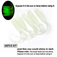 Load image into Gallery viewer, Shaddock Fishing 110 Piece Fishing Lures Tackle Kit Soft Crappie Tube Jigs Heads Hooks Fish Bass Fishing Gear Lures Kit Set (40pcs kit)