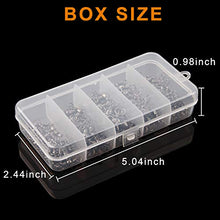 Load image into Gallery viewer, 3 Way Cross-Line Barrel Fishing Swivels Set - 120PCS Brass T-Shape Triple Swivel Connector Fast Rolling Swivels Tackle Accessories Test 30-90 lbs