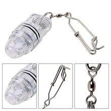 Load image into Gallery viewer, Deep Drop LED Fishing Light with Clip Underwater Fish Attracting Lamp Fishing Lure LED Steady Light 2,100 ft (White)