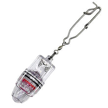 Load image into Gallery viewer, Deep Drop LED Fishing Light with Clip Underwater Fish Attracting Lamp Fishing Lure LED Flashing Light 2,100 ft Red