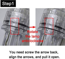 Load image into Gallery viewer, Deep Drop LED Fishing Light with Clip Underwater Fish Attracting Lamp Fishing Lure LED Steady Light 2,100 ft (White)