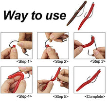 Load image into Gallery viewer, Bass Fishing Worm Hooks Set, 120pcs 3X Offset Fishing Hooks Bass High Carbon Steel Worm Bait Hooks Jig Fish Hooks for Bass Trout Saltwater Freshwater Fishing Tackle Accessories