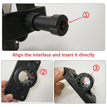 Load image into Gallery viewer, Shaddock Fishing Power Lock Rod Holder with 2 Side Mounts Adjustable Boat Fishing Rod Racks (1PC 05# Multi-Positional Mounting)