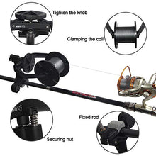 Load image into Gallery viewer, Fishing Line Spooler System - Portable Fishing Line Winder Reel Spooler Spooling Station Baitcast Line Spooling Machine Fishing Tool