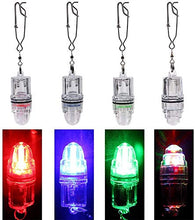 Load image into Gallery viewer, Deep Drop LED Fishing Light with Clip Underwater Fish Attracting Lamp Fishing Lure LED 2,100 ft