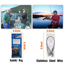 Load image into Gallery viewer, Saltwater Fishing Lures Surf Fishing Tackle Box, 157pcs Surf Fishing Bait Rigs Minnow Lure Bucktail Jig Hooks Sinker Fishing Gear Accessories