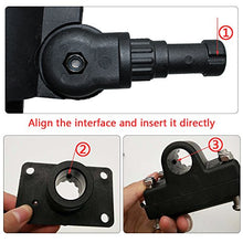 Load image into Gallery viewer, Shaddock Fishing Power Lock Rod Holder with 2 Side Mounts Adjustable Boat Fishing Rod Racks (1PC 04# Multi-Positional Mounting)