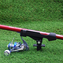 Load image into Gallery viewer, Shaddock Fishing Power Lock Rod Holder with 2 Side Mounts Adjustable Boat Fishing Rod Racks (2PCS 04# Multi-Positional Mounting)