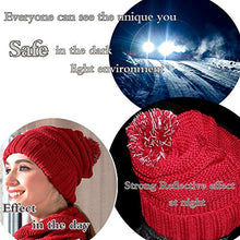 Load image into Gallery viewer, Hat Glove Scarf Set Women, 3 in 1 Beanie Hat and Scarf Winter Set Knit Warm Winter Gift Set for Women Girls (Wine Red)