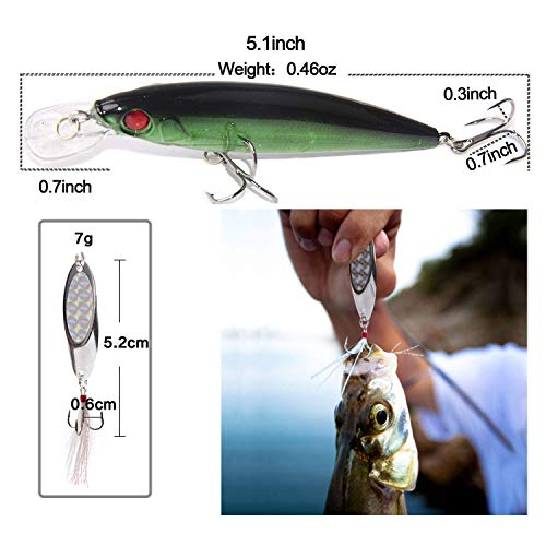 Saltwater Surf Fishing Tackle Kit -138pcs Leader Rigs Saltwater Lures –  lenjooy