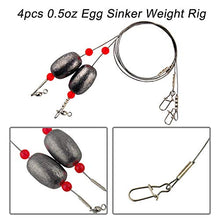Load image into Gallery viewer, Saltwater Surf Fishing Tackle Kit -138pcs Leader Rigs Saltwater Lures Spoon Sinker Weights Floats Hooks Swivel Beach Fishing Gear
