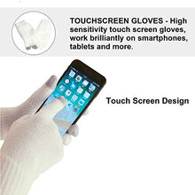 Load image into Gallery viewer, Hat Glove Scarf Set Women, 3 in 1 Beanie Hat and Scarf Winter Set Knit Warm Winter Gift Set for Women Girls (White)
