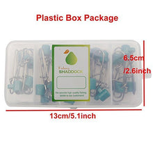 Load image into Gallery viewer, Heavy Duty Sinker Slides Duo Lock Snaps 25pcs/Box High-Strength Fishing Line Sinker Slider Swivel Snap Tackle Box Kit -Test: 220LB
